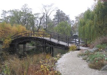 Mostek w Ogrodzie Botanicznym