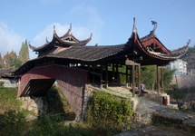Most pawilonowy w Taishun prowincji Zhejiang