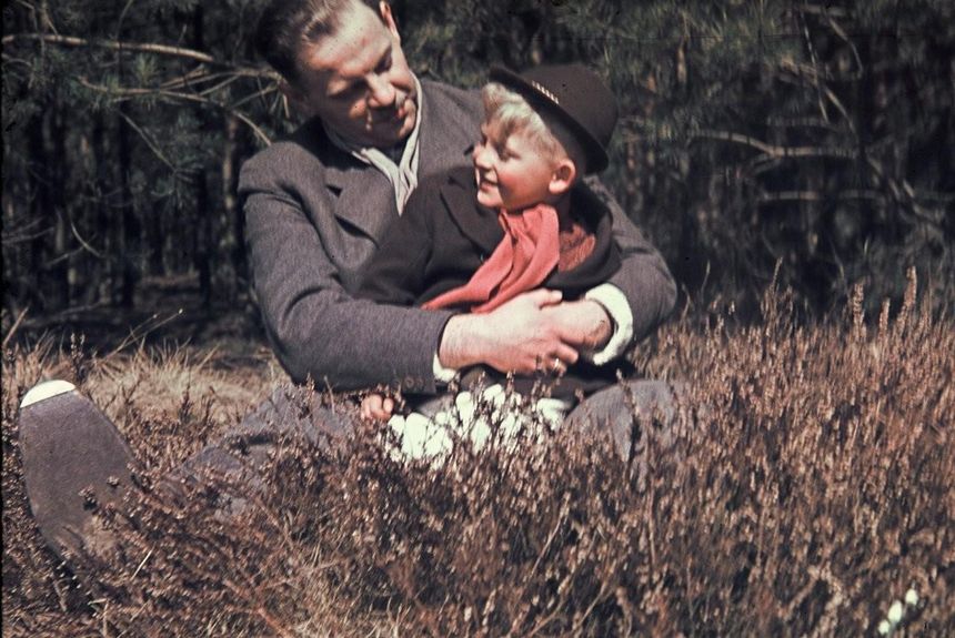 dr Żegliński z synem Jackiem_z rodzinnego archiwum