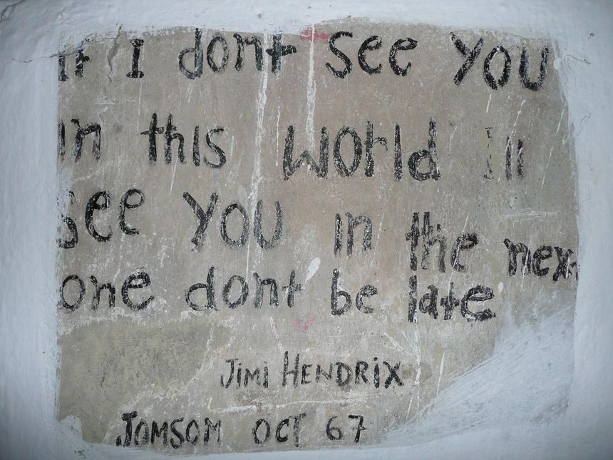 Jimi Hendrix w Himalajach. Jon Anderson