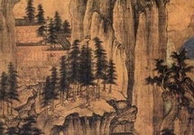 Obraz na jedwabiu z grobu z dynastii Liao (907 - 1125 r.)