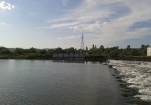 Próg wodny na Dunajcu