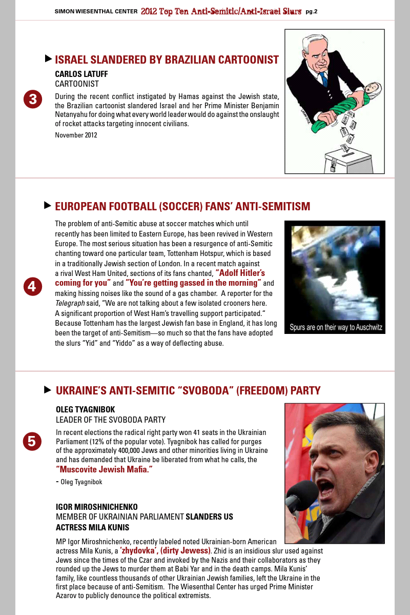 Strona z raportu z tekstem o Swobodzie