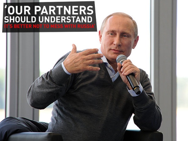 Putin - konferencja Seliger-2014