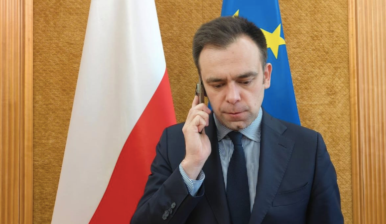 Minister finansów Andrzej Domański. Fot. X/@Domanski_Andrz