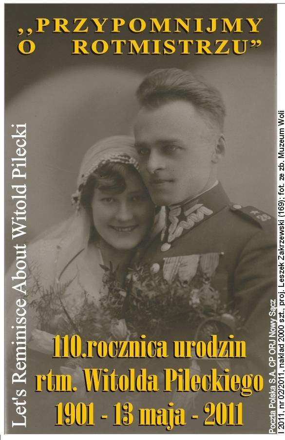 Fragment pocztówki akcji "Przypomnijmy o Rotmistrzu" z 2011 r.