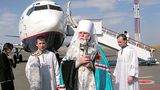 Poświęcenie samolotu. Orenburg 2006.