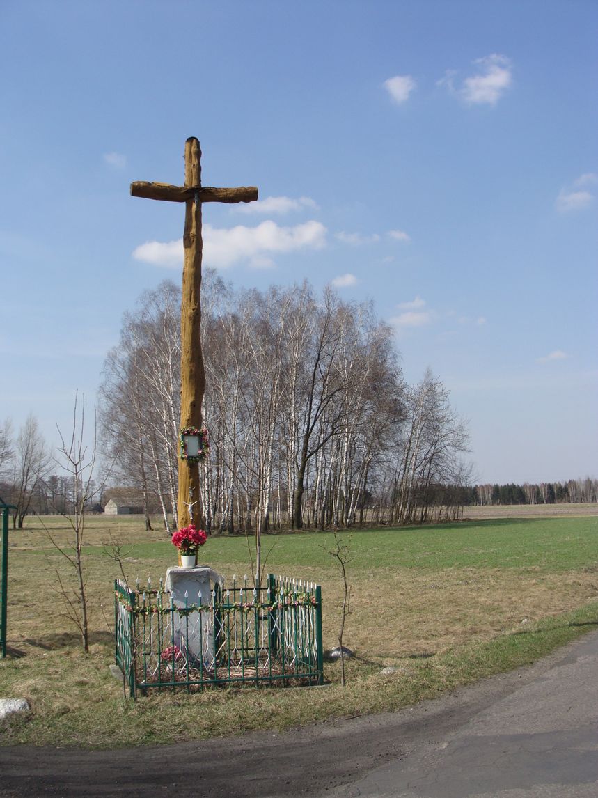 Nie brak wioskowych krzyży w Holandii Baranowskiej