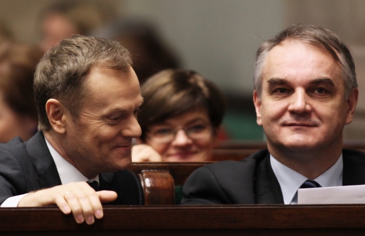Premier Tusk i wicepremier Pawlak - stare, dobre, polityczne małżeństwo (fot. flickr.com/photos/kancelariapremiera)