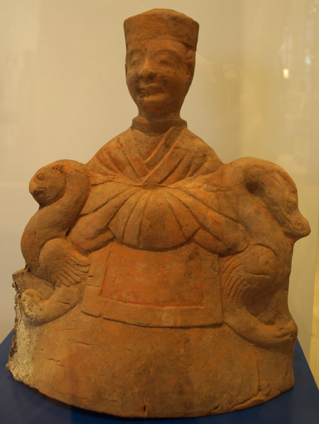Królowa Matka Zachodu - ceramika z dynastii Han