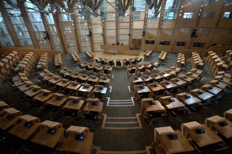 W szkockim parlamencie