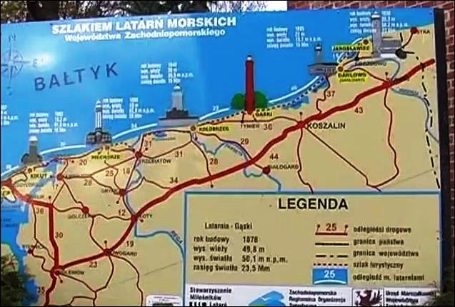 Mapa okolicy, w której mafia atomowa próbuje przeforsować lokalizaję elektrowni atomowej