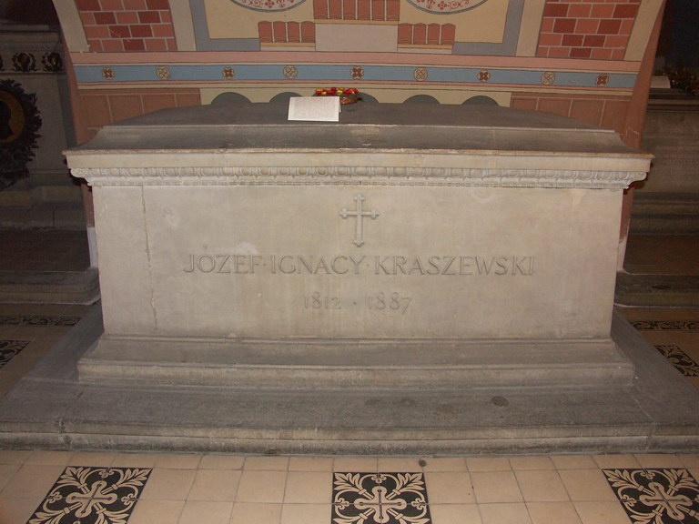 Sarkofag Kraszewskiego na Skałce. Fot. Shalom Alehem/Wikipedia CC 2.0