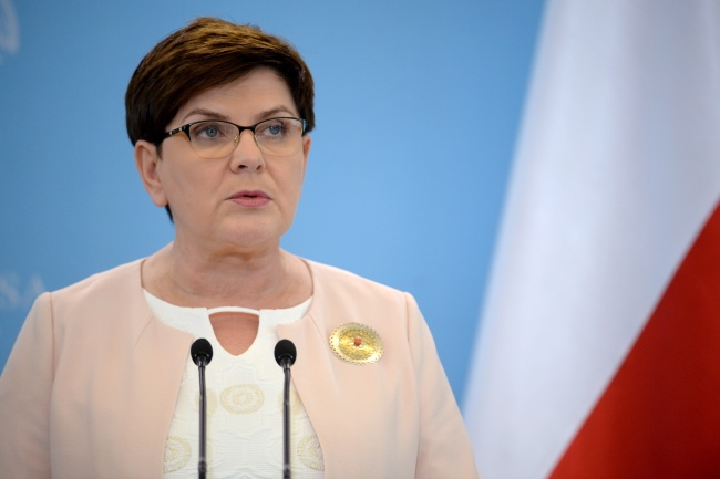 Premier Beata Szydło. fot.  	PAP/Jacek Turczyk