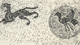 Ptak Sanzuwu w malarstwie ściennym dynastii Han