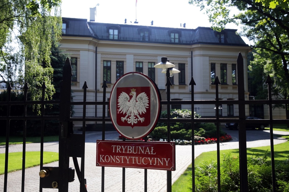 Siedziba Trybunału Konstytucyjnego, fot. PAP/Tomasz Gzell