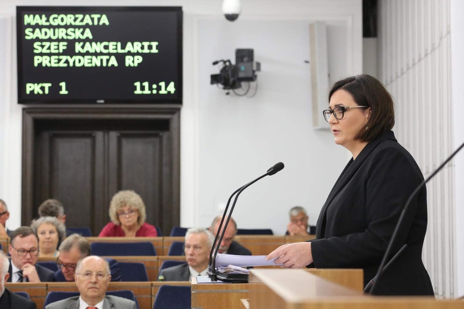 Małgorzata Sadurska, fot. Flickr/Senat RP