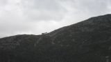 Kolejka pędząca grzbietem na szczyt góry W. Zbz