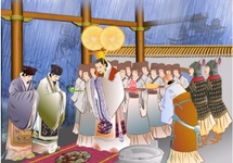 Król Tang modli się o deszcz i łaski dla ludu - źródło: www.theepochtimes.com