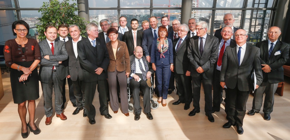Spotkanie z polskimi Eurodeputowanymi, Parlament Europejski, Bruksela, 24 września 2013. fot. PE