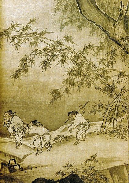 Ma Yuan (1160 – 1225 r.) Taniec i śpiew – wieśniacy wracający z pracy - szczegół 3