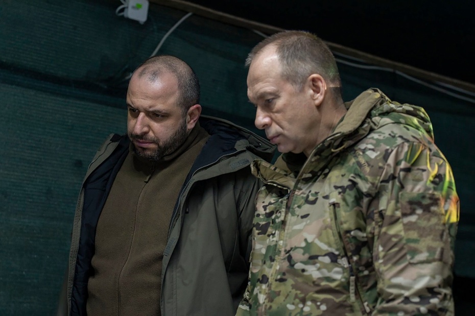 Naczelny Dowódca Sił Zbrojnych Ukrainy Ołeksandr Syrski. Fot. PAP/EPA/DEFENSE MINISTRY HANDOUT