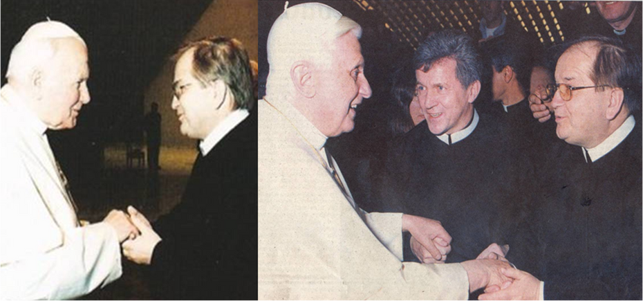 Zarówno Bł. Jan Paweł II jak i Benedykt XVI błogosławili RM i innym Wielkim Dziełom powstałym dzięki Ojcu Tadeuszowi Rydzykowi