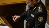 Nowy minister obrony Ukrainy "podpisuje" tekst przysięgi 2