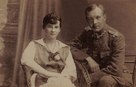 W styczniu 1920 mój stryj por. Stanisław Kobyliński, d-ca batalionu bojowego 22 p.p. bierz ślub z panna Ireną Sawicką