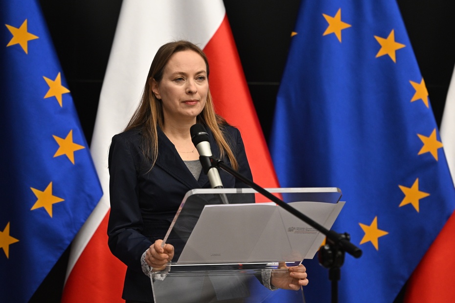 Minister funduszy i polityki regionalnej Katarzyna Pełczyńska-Nałęcz. Fot. PAP/Radek Pietruszka