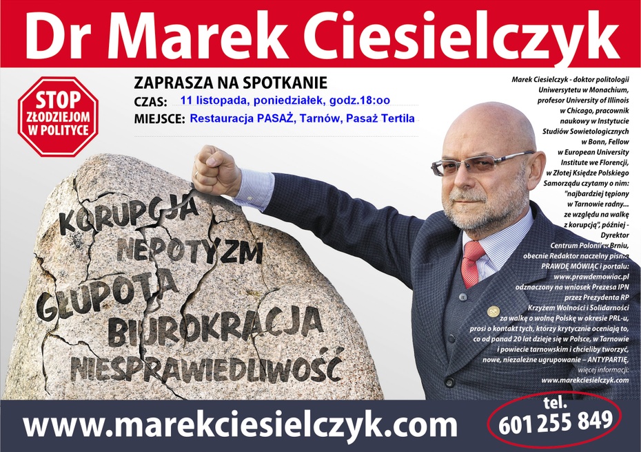 for. Marek Ciesielczyk