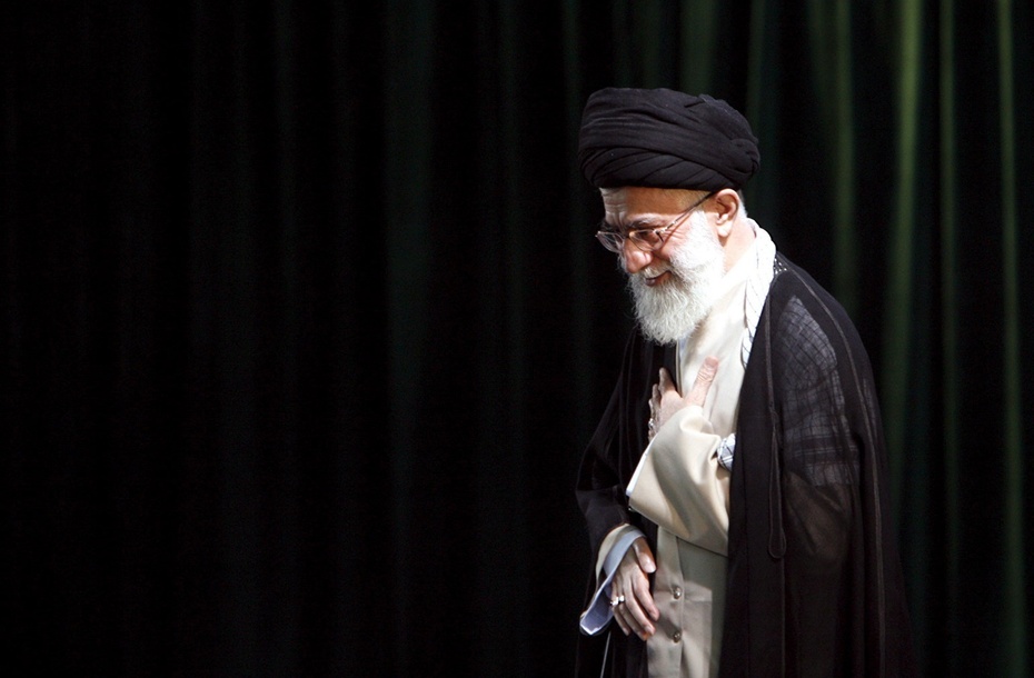 Ajatollah Ali Chamenei. Fot. PAP/EPA/ABEDIN TAHERKENAREH PAP
