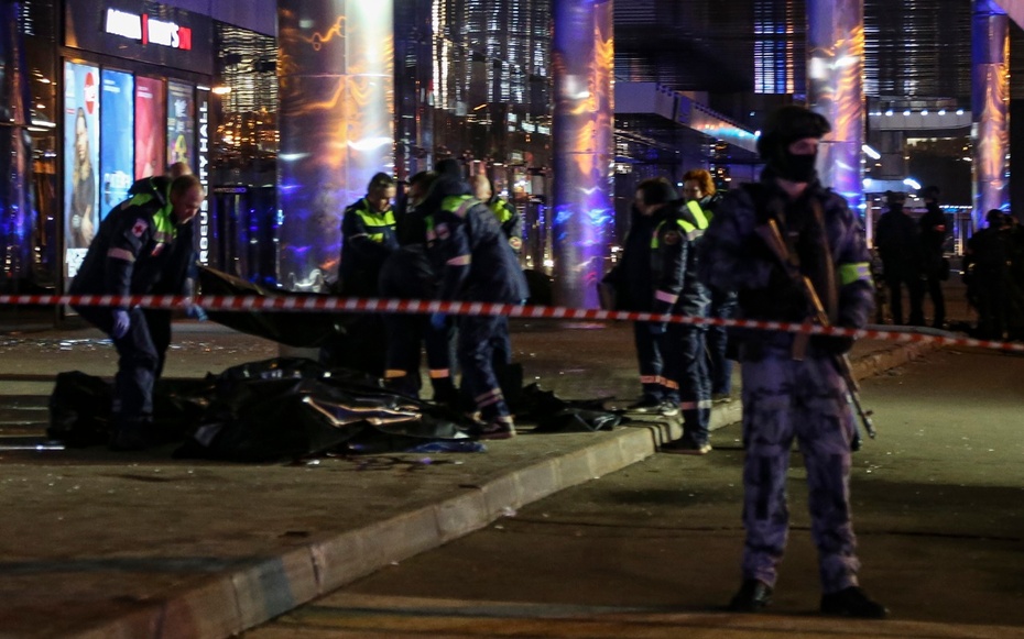 Państwo Islamskie przyznało się do zamachu pod Moskwą. Fot. PAP/EPA/VASILY PRUDNIKOV