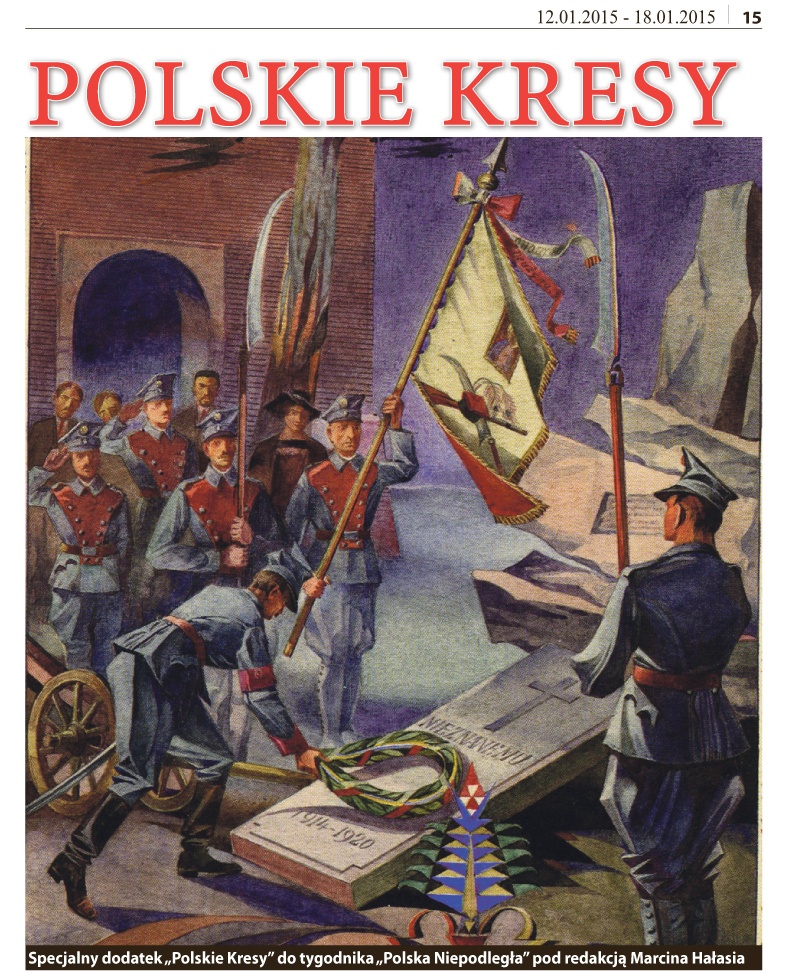 Okładka dodatku Polskie Kresy do tygodnika Polska Niepodległa - 12 stycznia 2014
