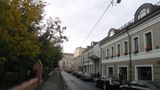 moja uliczka, cichy zaułek w ścisłym, historycznym centrum Moskwy...