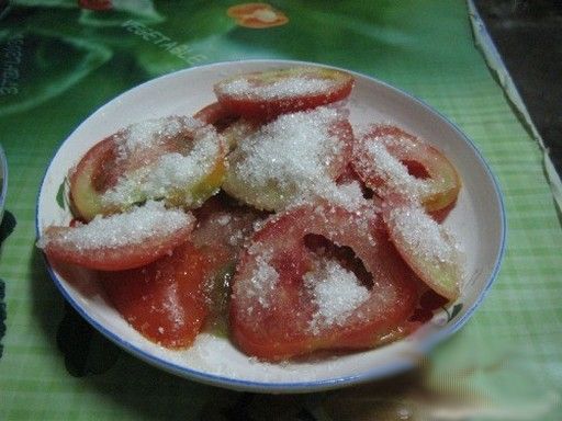 Pomidory z cukrem