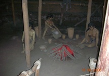 Kultura Xinle - wnętrze domostwa