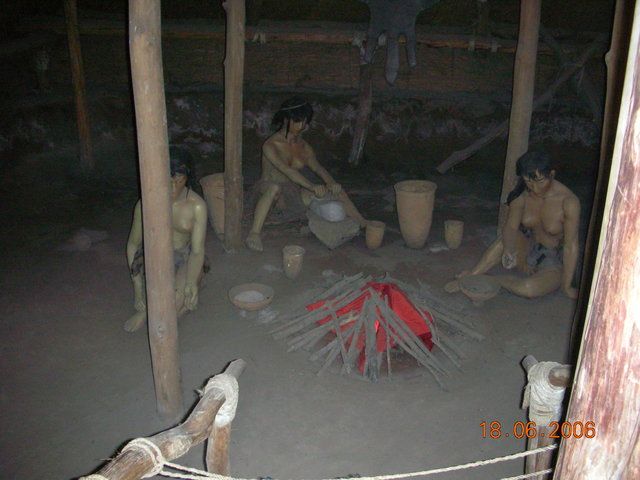 Kultura Xinle - wnętrze domostwa