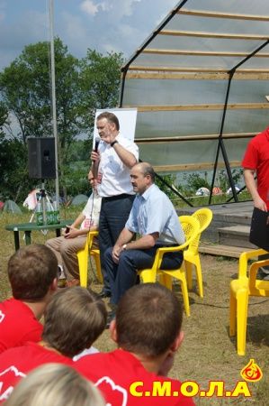 gen. O. Konopliow, szef FSB i gen. A. Morozow, szef UWD na gubernię smoleńską, 2011.