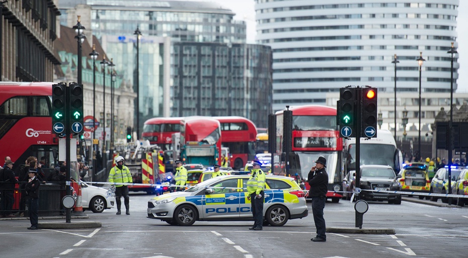 Zamach w Londynie. Fot. PAP/EPA
