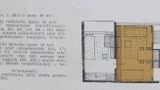 Plan przykładowego M-3 wg folderu Mebli Kowalskich z lat ok. 1963-1964