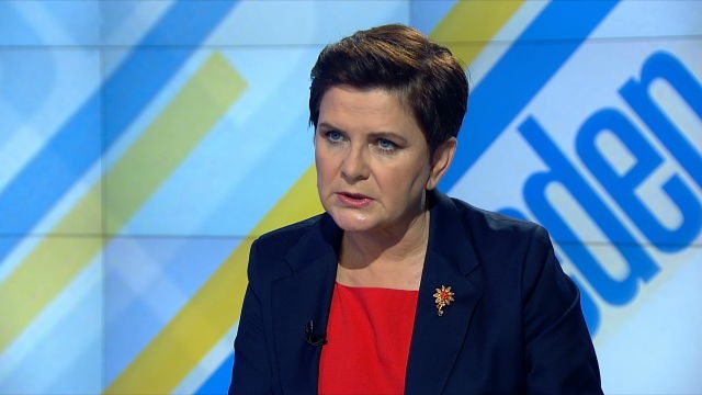 Beata Szydło w TVN24