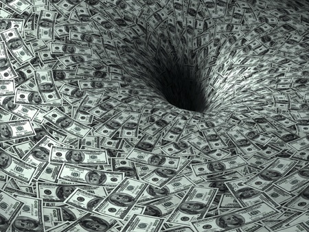 dollar flow in black hole / mikekiev