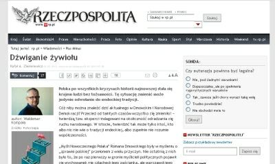 Tekst Rafała Ziemkiewicza w należącej do Grzegorza Hajdarowicza "Rzeczposolitej", 2 lutego 2013 roku.