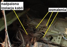 Rys.3a1 Osmalenia i nadpalona izolacja kabli
