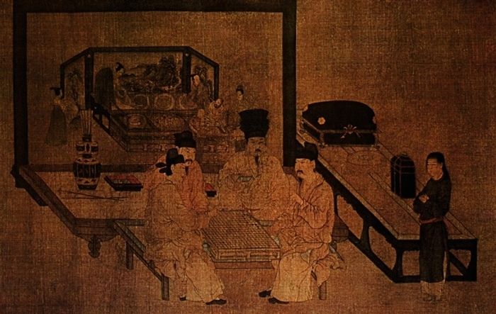 Obraz Zhou Wenju (942 - 961 r.)
