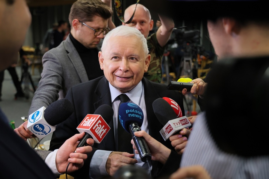 Prezes PiS Jarosław Kaczyński. Fot. PAP/Paweł Supernak