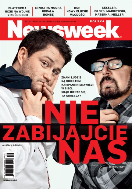 Okładka "Newsweek Polska" z 5 marca 2012