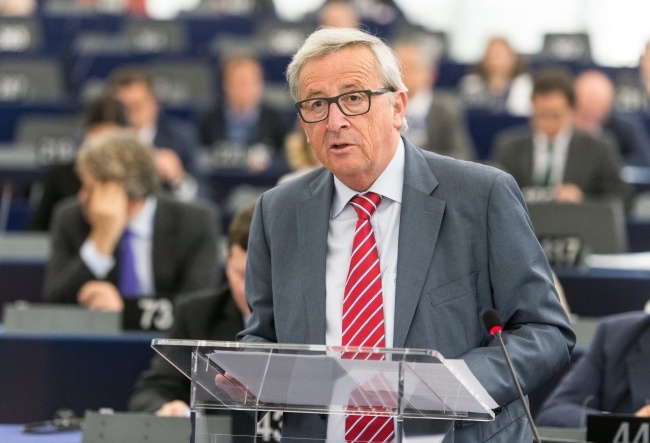 Jean-Claude Juncker. fot.EPA/PATRICK SEEGER