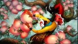 Małpa Wukong kradnie brzoskwinie nieśmiertelności